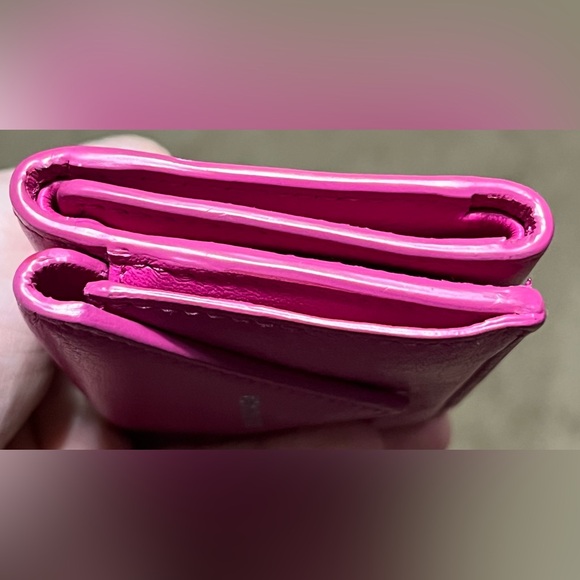 Balenciaga Hot Pink Papier Mini Wallet LIKE NEW! - Picture 7 of 10